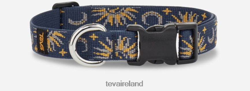 Teva 4886PX214 Unisex Dog Collar 19Mm Sun And Moon Insignia Blue