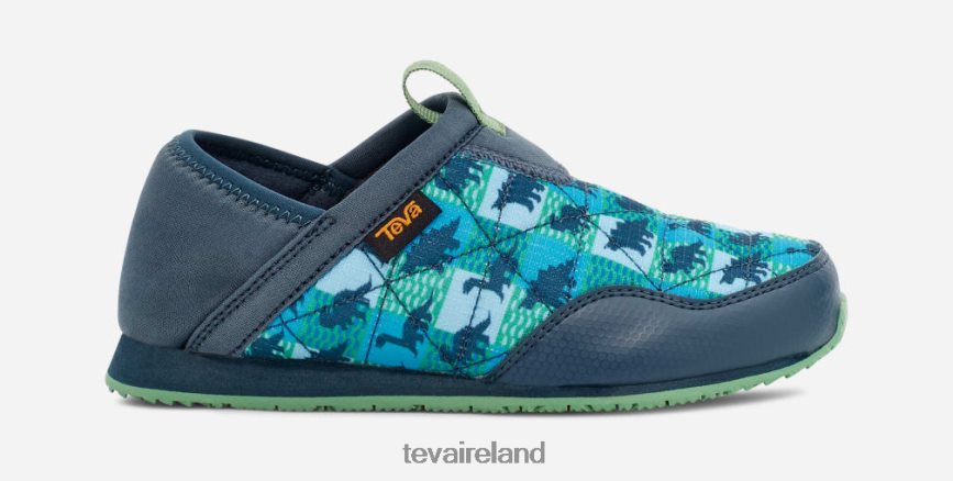 Teva 4886PX166 Kids ReEMBER DINOSTER Blue Dino