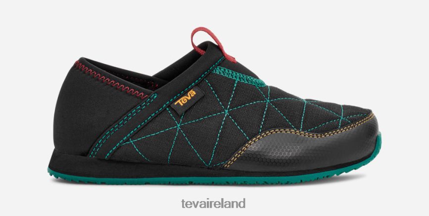 Teva 4886PX364 Kids ReEMBER Black/Cadmium Green