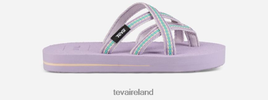 Teva 4886PX367 Big Kids' Olowahu Lindi Orchid Bloom