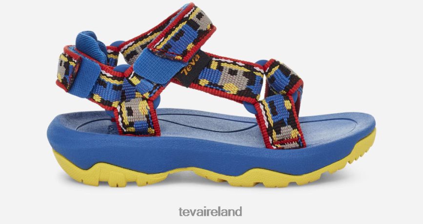 Teva 4886PX414 Toddlers Hurricane XLT 2 Trains Blue