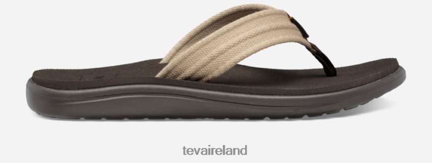 Teva 4886PX283 Men's Voya Canvas Flip Dune