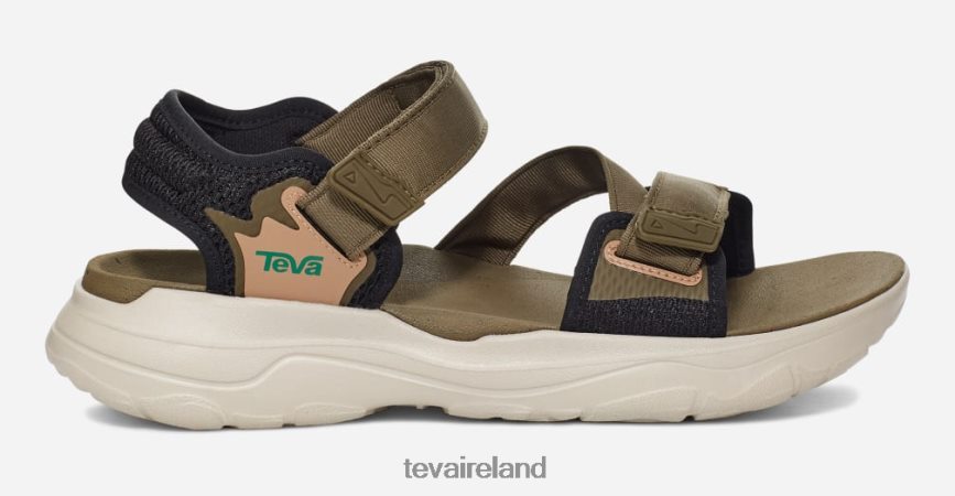 Teva 4886PX403 Men's Zymic Dark Olive/Teal Green