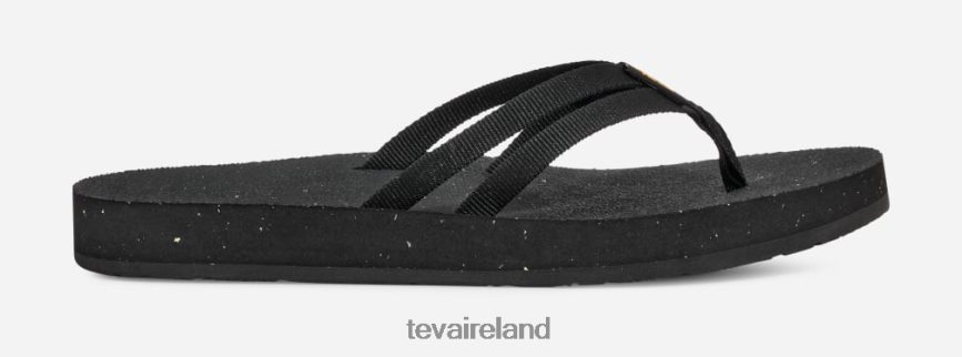 Teva 4886PX114 Women's Reflip Strappy Black