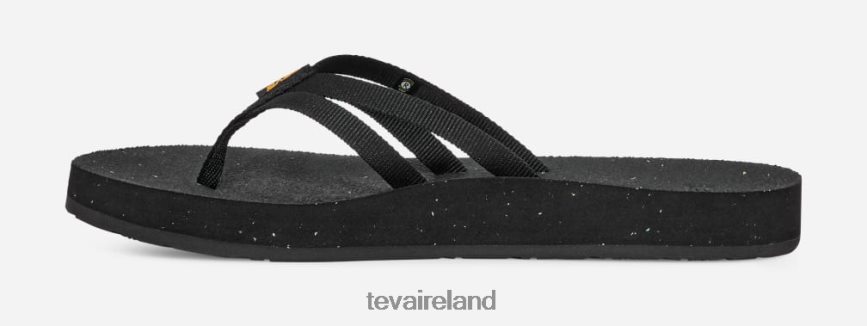 Teva 4886PX114 Women's Reflip Strappy Black