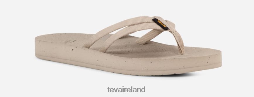 Teva 4886PX115 Women's Reflip Strappy Feather Grey