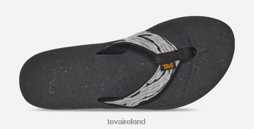 Teva 4886PX122 Women's Reflip Waves Black/White