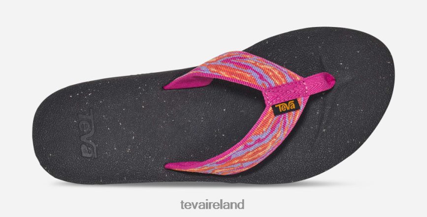 Teva 4886PX123 Women's Reflip Waves Rose Violet