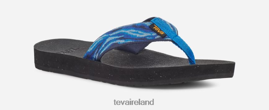 Teva 4886PX124 Women's Reflip Waves Blue