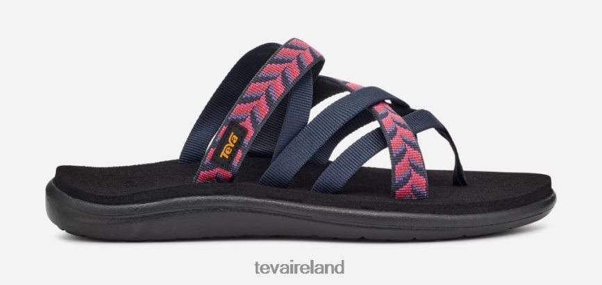 Teva 4886PX202 Women's Voya Zillesa Retro Geometric Navy