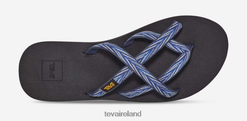 Teva 4886PX45 Women's Olowahu Palms Indigo