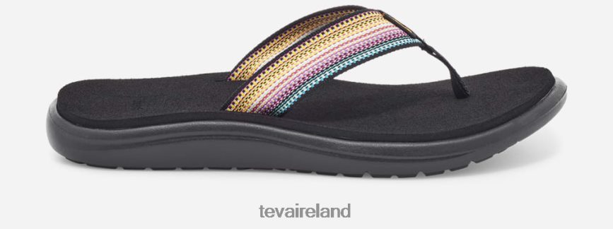 Teva 4886PX54 Women's Voya Flip Antiguous Black Multi