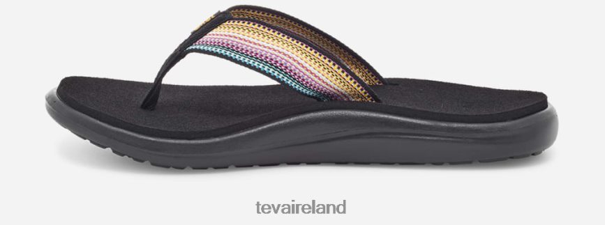 Teva 4886PX54 Women's Voya Flip Antiguous Black Multi