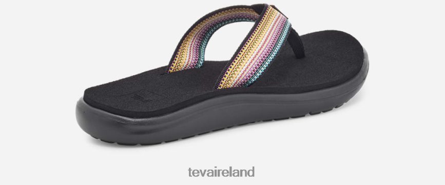 Teva 4886PX54 Women's Voya Flip Antiguous Black Multi