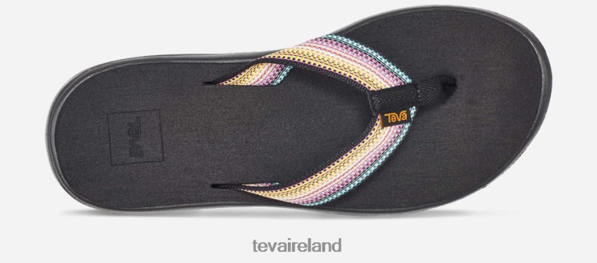 Teva 4886PX54 Women's Voya Flip Antiguous Black Multi