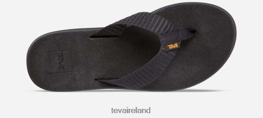 Teva 4886PX57 Women's Voya Flip Bar Street Black