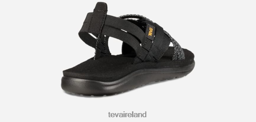 Teva 4886PX138 Women's Voya Strappy Hera Black