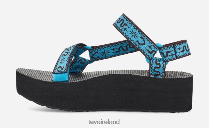 Teva 4886PX48 Women's Flatform Universal Bandana Aquarius