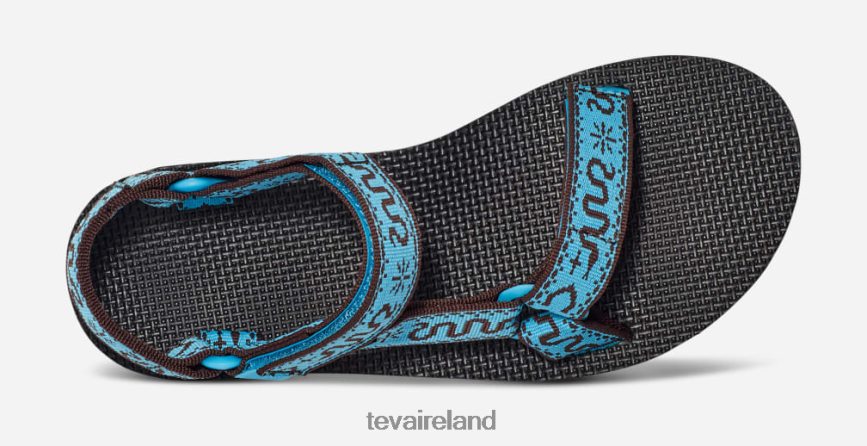 Teva 4886PX48 Women's Flatform Universal Bandana Aquarius