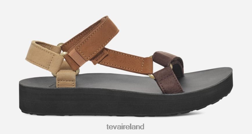 Teva 4886PX76 Women's Midform Universal Leather Neutral Multi