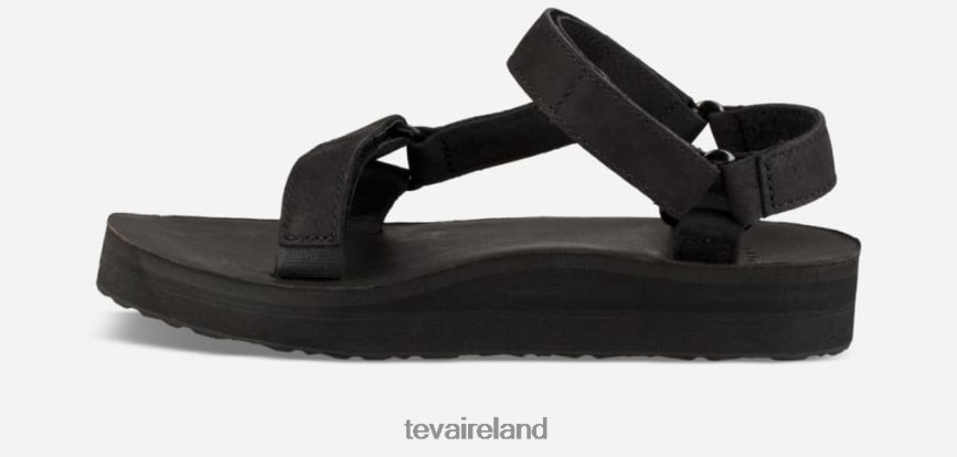 Teva 4886PX78 Women's Midform Universal Leather Black